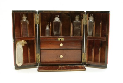 Lot 1446A - A 19th century mahogany apothecary's box