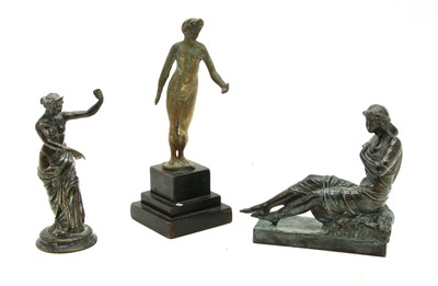 Lot 199 - Three metal figures