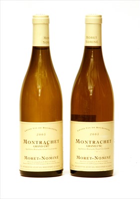 Lot 4 - Moret-Nominé, Montrachet Grand Cru, 2005, two bottles