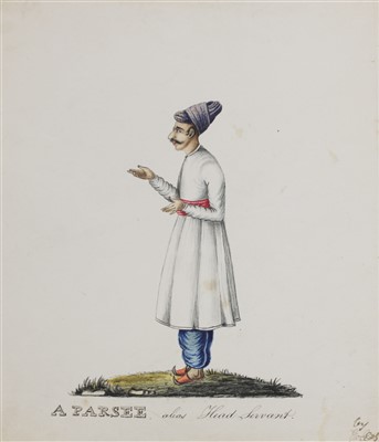 Lot 141 - Six Indian watercolours on paper