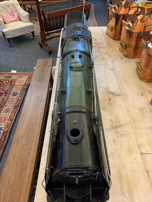 Lot 603 - A 5in gauge live steam model of the Britannia Class 4-6-2 locomotive and tender 'Boadicea' no.70036