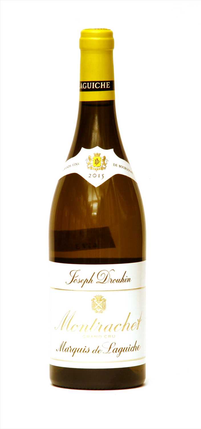 Lot 7 - Joseph Drouhin, Marquis de Laguiche, Montrachet Grand Cru, 2015, one bottle