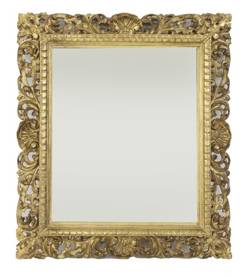 Lot 816 - A rectangular mirror