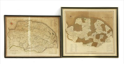 Lot 650 - MAPS: NORFOLK: Blome, R: A Mapp of the county of Norfolk