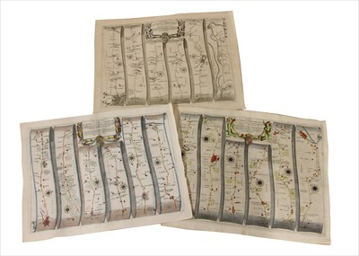 Lot 424 - MAPS: ROADS: Ogilby, J: The Road From Chelmsford