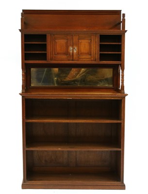 Lot 1573 - An aesthetic period mahogany cabinet