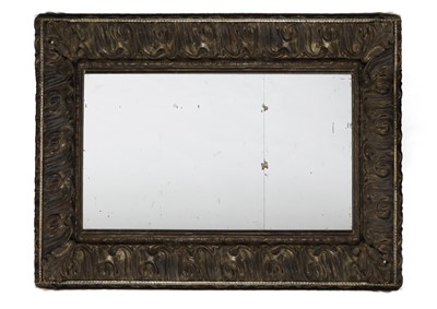 Lot 901 - A large rectangular gilt-framed mirror