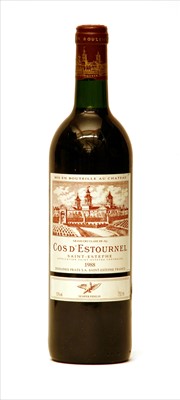 Lot 304 - Cos d'Estournel, Saint-Estèphe, 2nd growth, 1988, one bottle