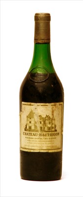 Lot 309 - Chateau Haut-Brion, Pessac-Léognan, 1st growth, vintage unknown, in Burgundy bottle (6 cm.)