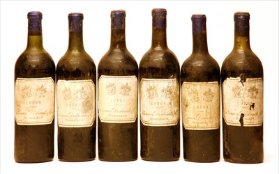 Lot 311 - Gernon Desbarats & Co., Ludon, 1928, six bottles