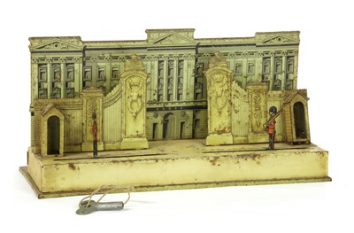 Lot 1188 - A pre-war 1930s Buckingham Palace clockwork automata toy