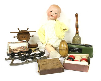 Lot 1243 - A box of toys and games