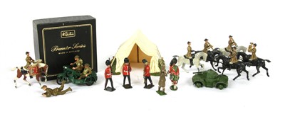 Lot 1158 - A collection of lead toy soldiers