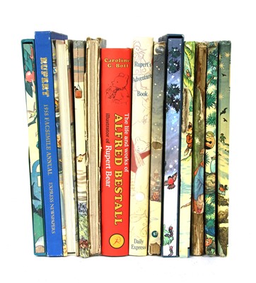 Lot 1256 - A collection of early Rupert the Bear books and annuals