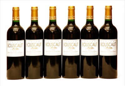 Lot 321 - Château Bouscaut, Cru Classé des Graves, 2008, six bottles