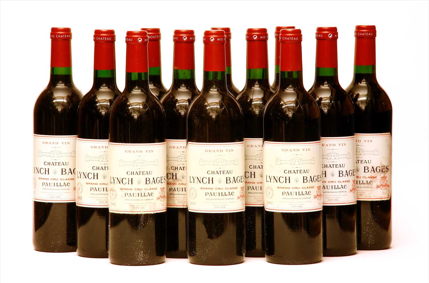 Lot 335 - Chateau Lynch Bages, Pauillac, 2nd growth, 2002, twelve bottles