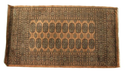 Lot 1684 - A small hand knotted prayer rug