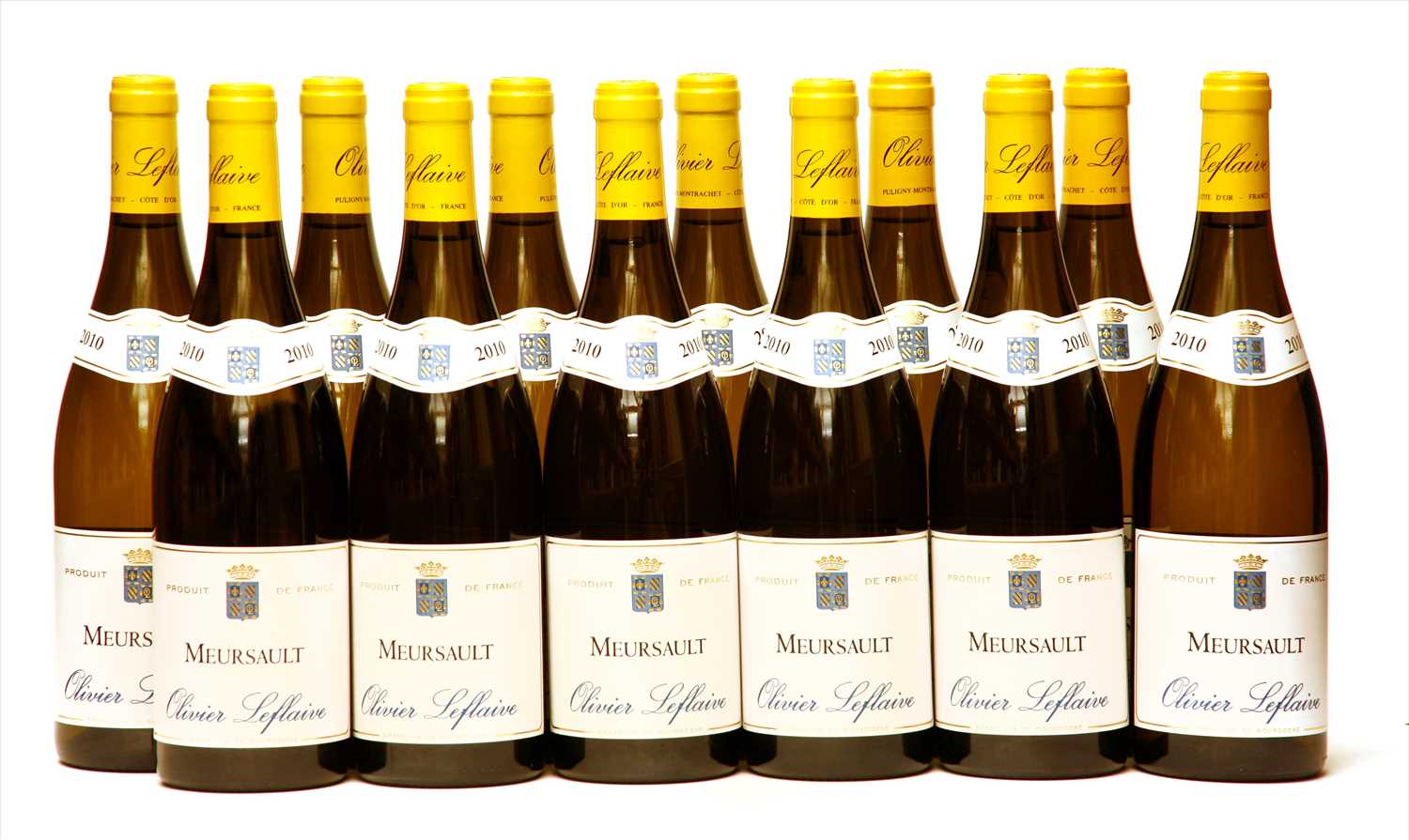 Lot 14 - Olivier Leflaive, Meursault, 2010, twelve bottles (boxed)