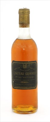 Lot 21 - Château Guiraud, 1er Cru Classé Sauternes, 1970, one bottle