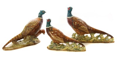 Lot 1327 - A collection of Beswick model pheasants