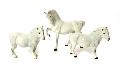 Lot 1470 - A collection of Beswick horses