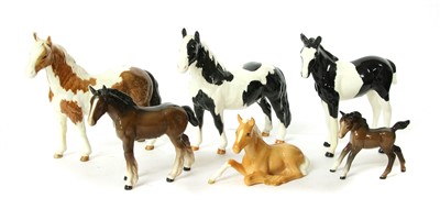 Lot 1458 - A collection of Beswick horses