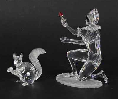 Lot 1130 - A Swarovski crystal figure