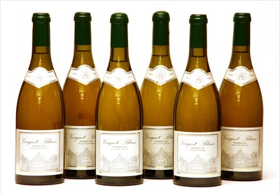 Lot 23 - Domaine Bertagna, Vougeot Blanc, 1997, six bottles (boxed)