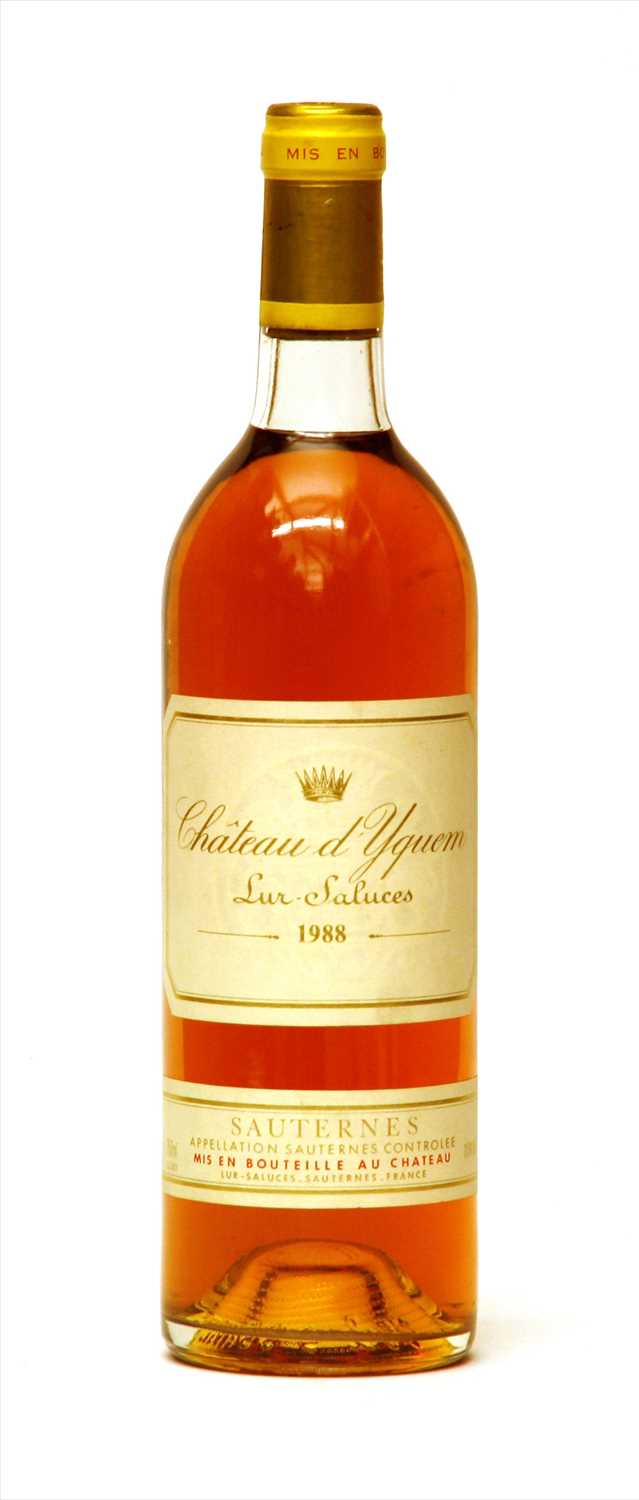 Lot 45 - Château d'Yquem, Lur Suluces, Sauternes, 1988, one bottle