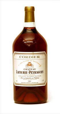 Lot 16 - Chateau Lafaurie-Peyraguey, 1r Cru Classé Sauternes, 1990, one three litre bottle