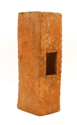 Lot 1429 - An ancient terracotta flue brick