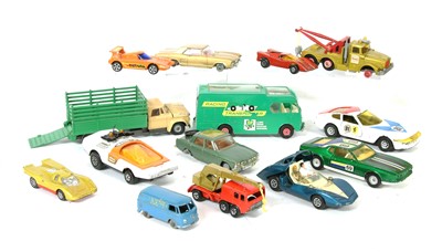 Lot 1268 - A quantity of diecast toy cars