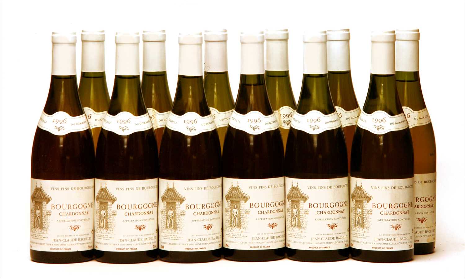Lot 26 - Jean-Claude Bachelet, Bourgogne Chardonnay, 1996, twelve bottles