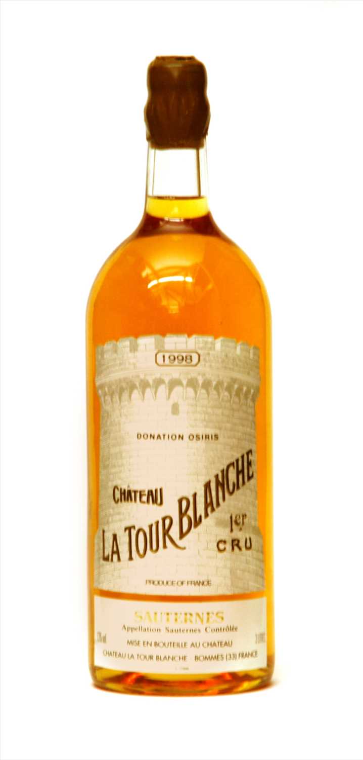 Lot 24 - Château La Tour Blanche, 1ere Cru Classé Sauternes, 1998, one three litre bottle (in open owc)