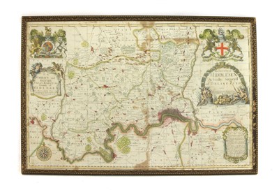 Lot 429 - 'THE COUNTY OF MIDDLESEX ACTUALLY SURVEYED AND DELINEATED'