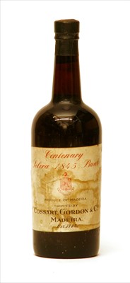 Lot 88 - Centenary Solera 1845 Bual, Madeira, shipped by Cossart, Gordon & Co., one bottle