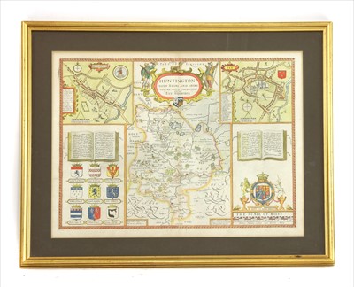 Lot 416 - 'HUNTINGTON BOTH SHIRE AND SHIRE TOWNE WITH THE ANCIENT CITIE ELY DESCRIBED'