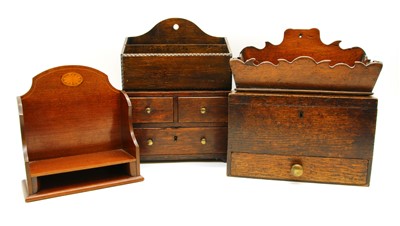 Lot 527A - An oak box