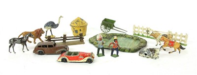 Lot 1185 - A collection of Britain's play worn figures