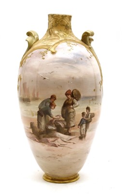 Lot 1427 - A Doulton Burslem vase