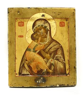 Lot 1426 - A Russian icon