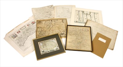 Lot 411 - Seven various maps