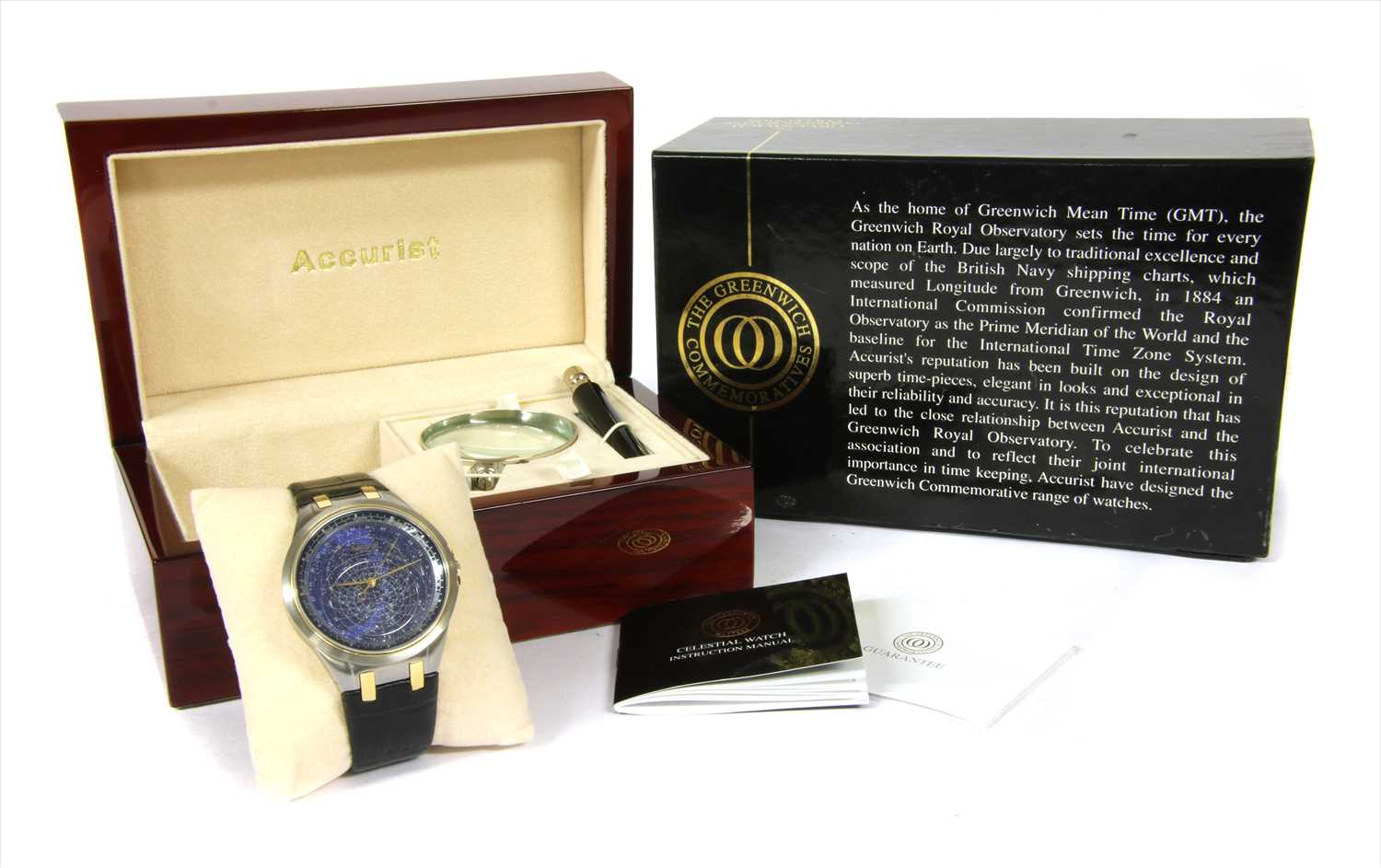 Accurist gmt sale