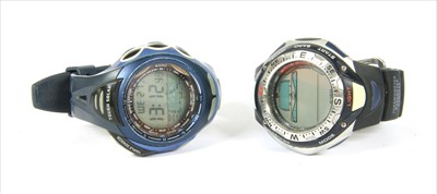 Lot 156 - A Casio Sport Sea-Pathfinder quartz watch