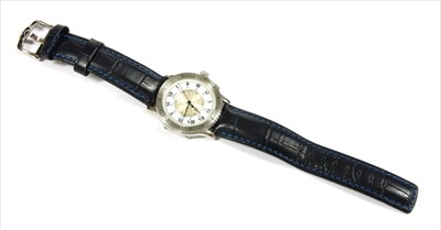 Lot 152 - A gentlemen's stainless steel Longines Lindbergh Hour Angle automatic strap watch