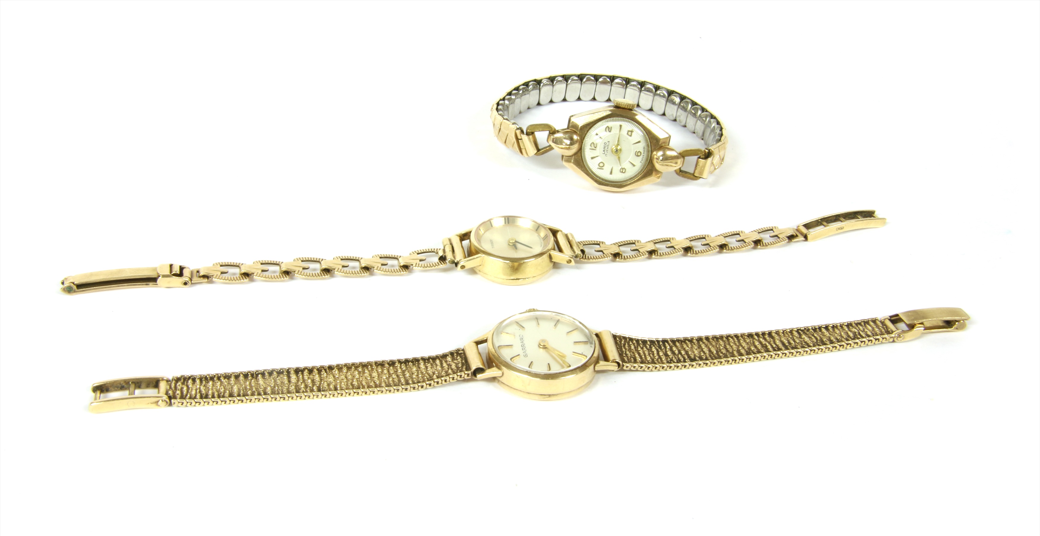 Garrard Diamond Yellow Gold Bracelet 1425ct  Rich Diamonds