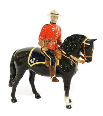 Lot 435 - A Beswick model of a Canadian Mountie