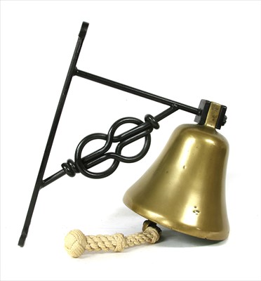 Lot 507A - A brass bell