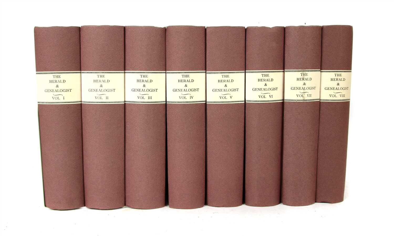 Lot 204 - Nichols, J G(edit.): The Herald and Genealogist. In 8 volumes