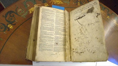 Lot 322 - BIBLE, LATIN: Old and New Testaments, 1563